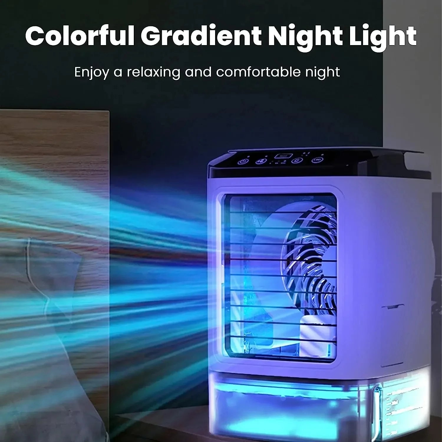 3-Speed Portable Air Conditioner Cooler