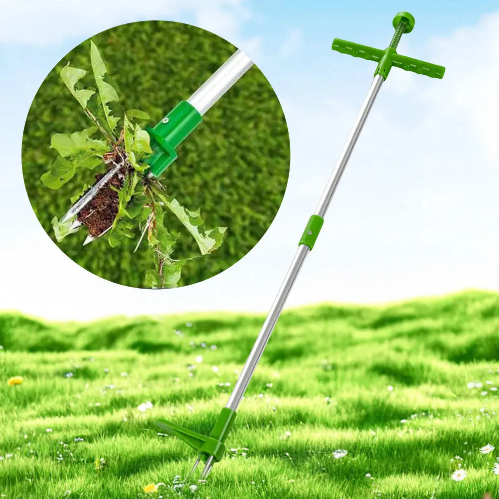 Long Handle Weed Puller with Foot Pedal