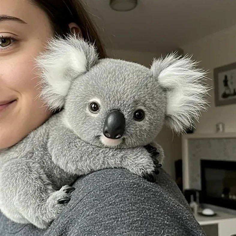 Realistic Koala Plush Stuffed Animal