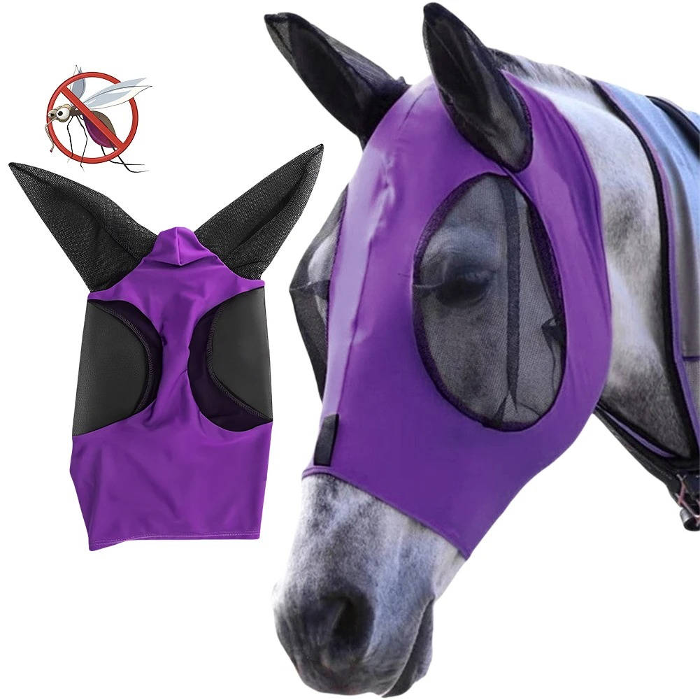 Horse Fly Mask with UV Protection