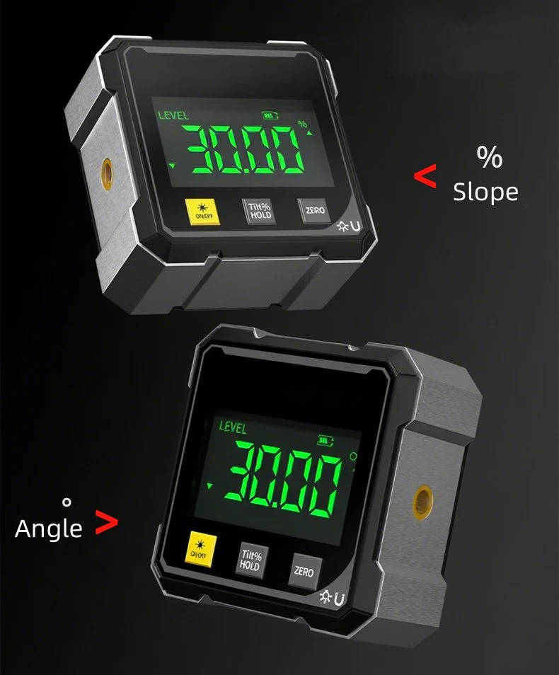 Digital Angle Finder with LED Display