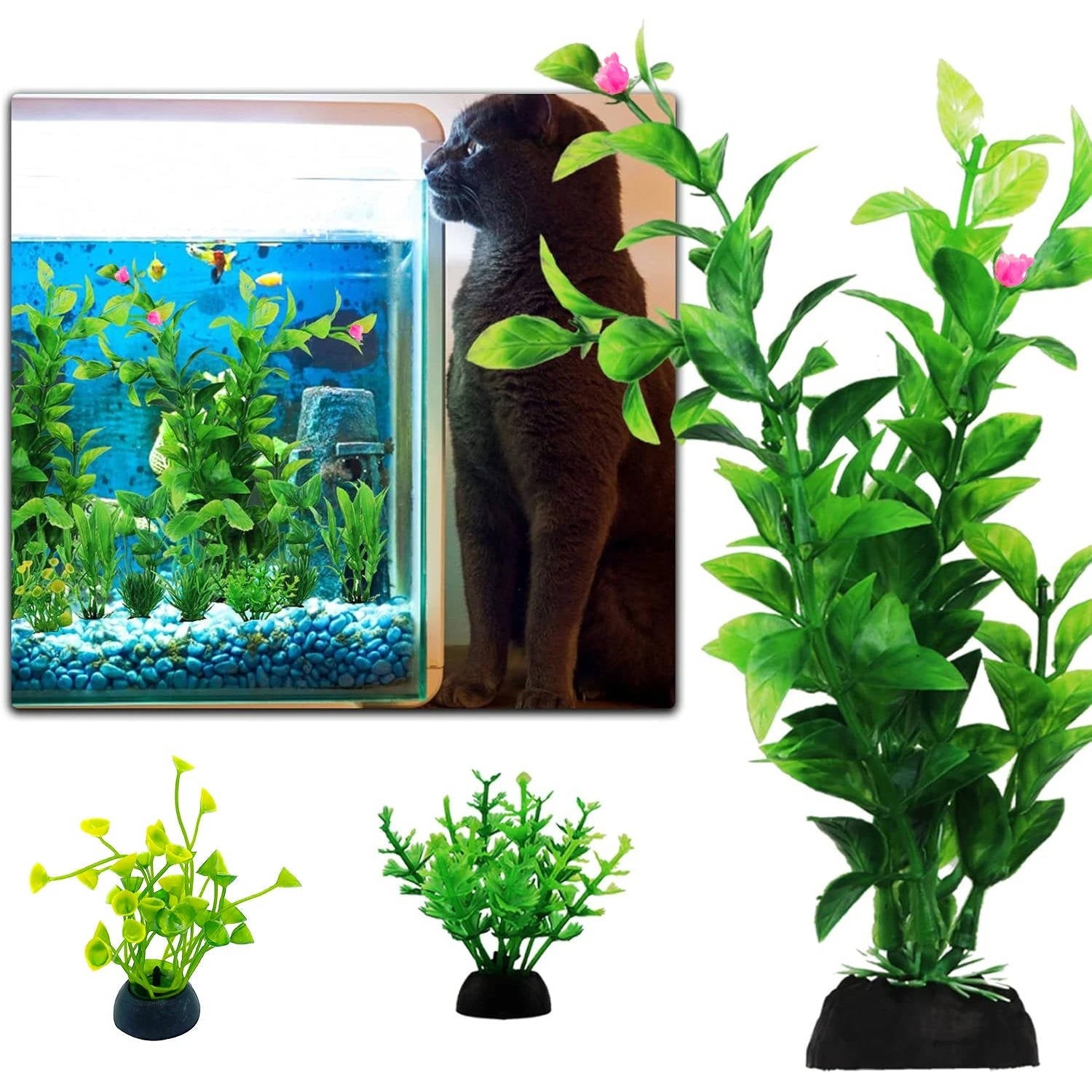 Aquarium Fish Tank Plant Decorations