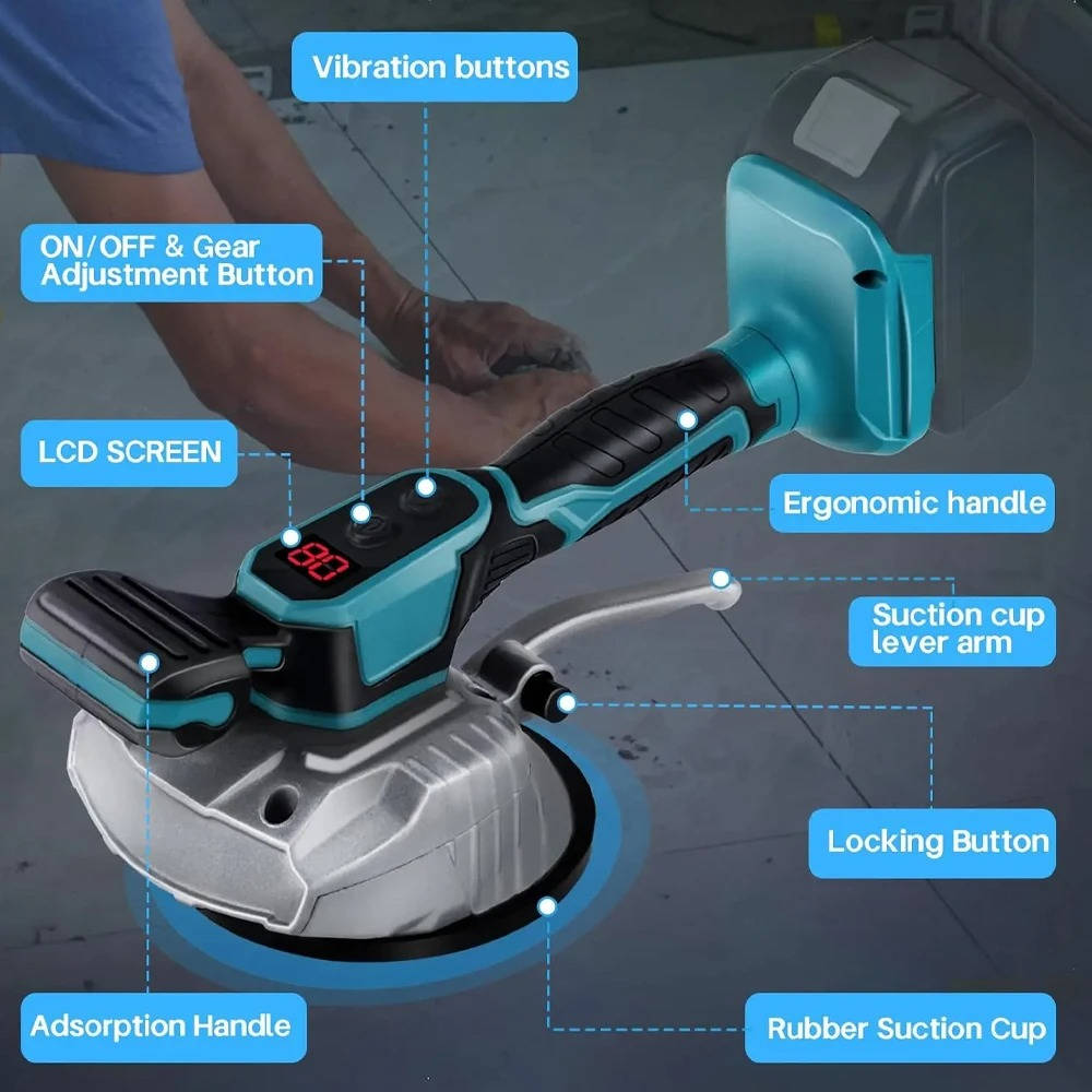 Tile Suction & Vibration Tool