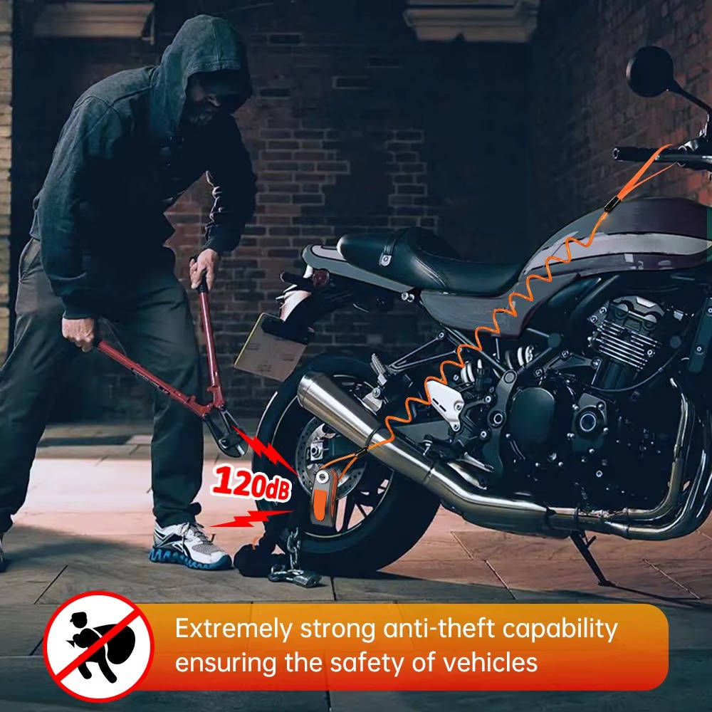 Motorcycle Disc Lock Alarm with Siren