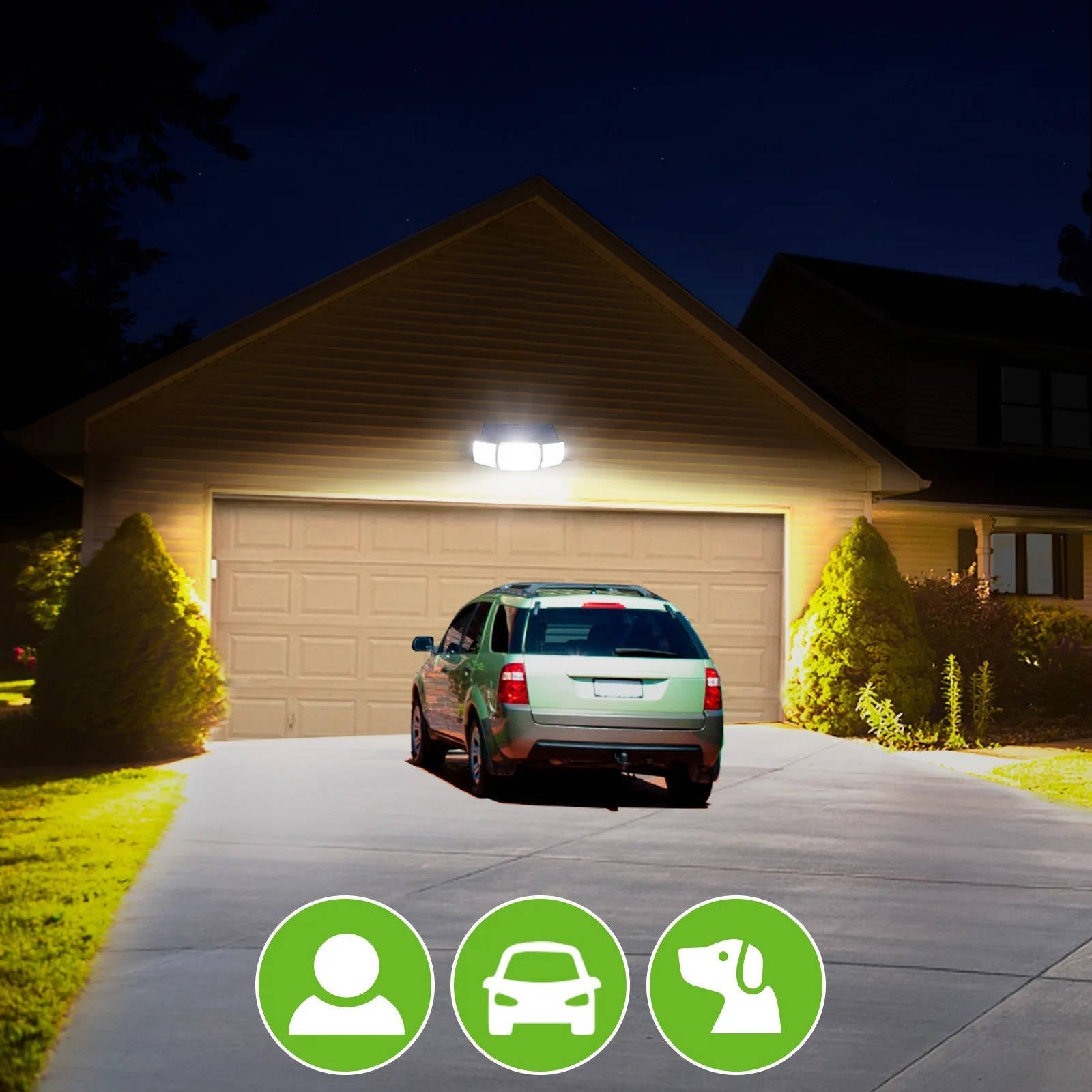 Solar Motion Sensor Flood Lights