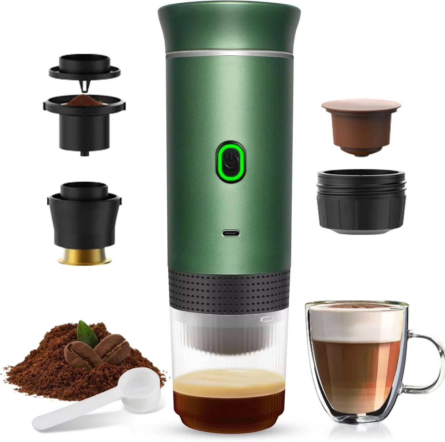Portable Espresso, Cappuccino & Drip Maker