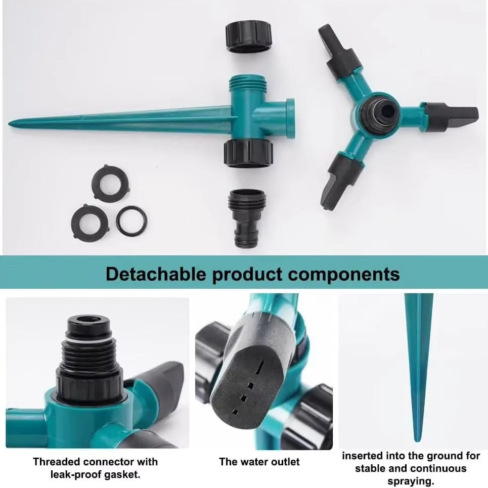 Rotating Garden Sprinkler System - 5 Set