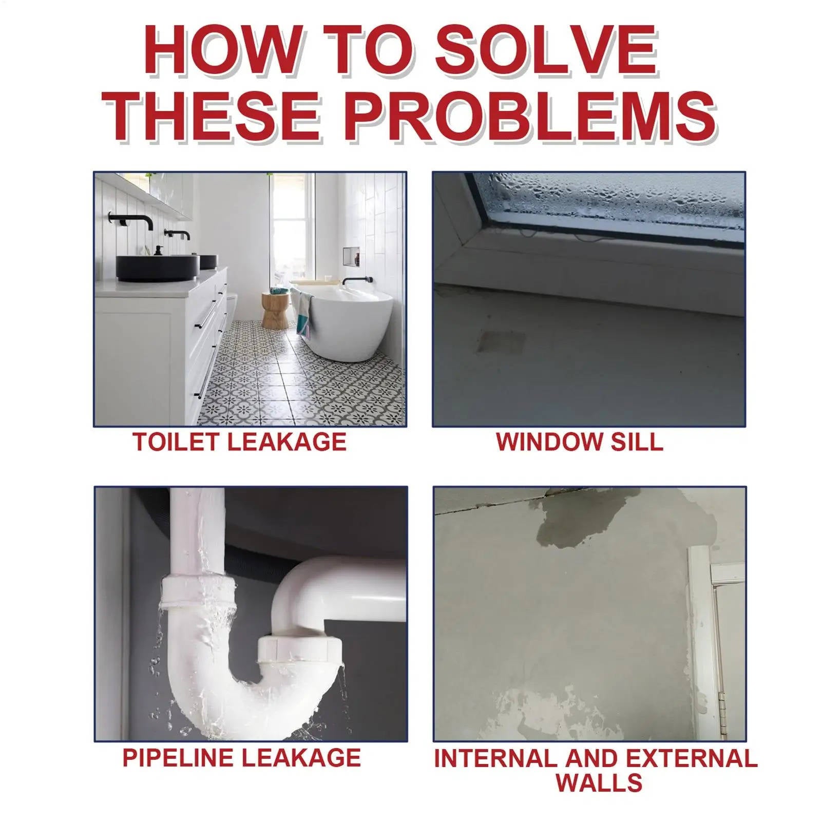 All-Purpose Waterproof Leak Sealant Spray
