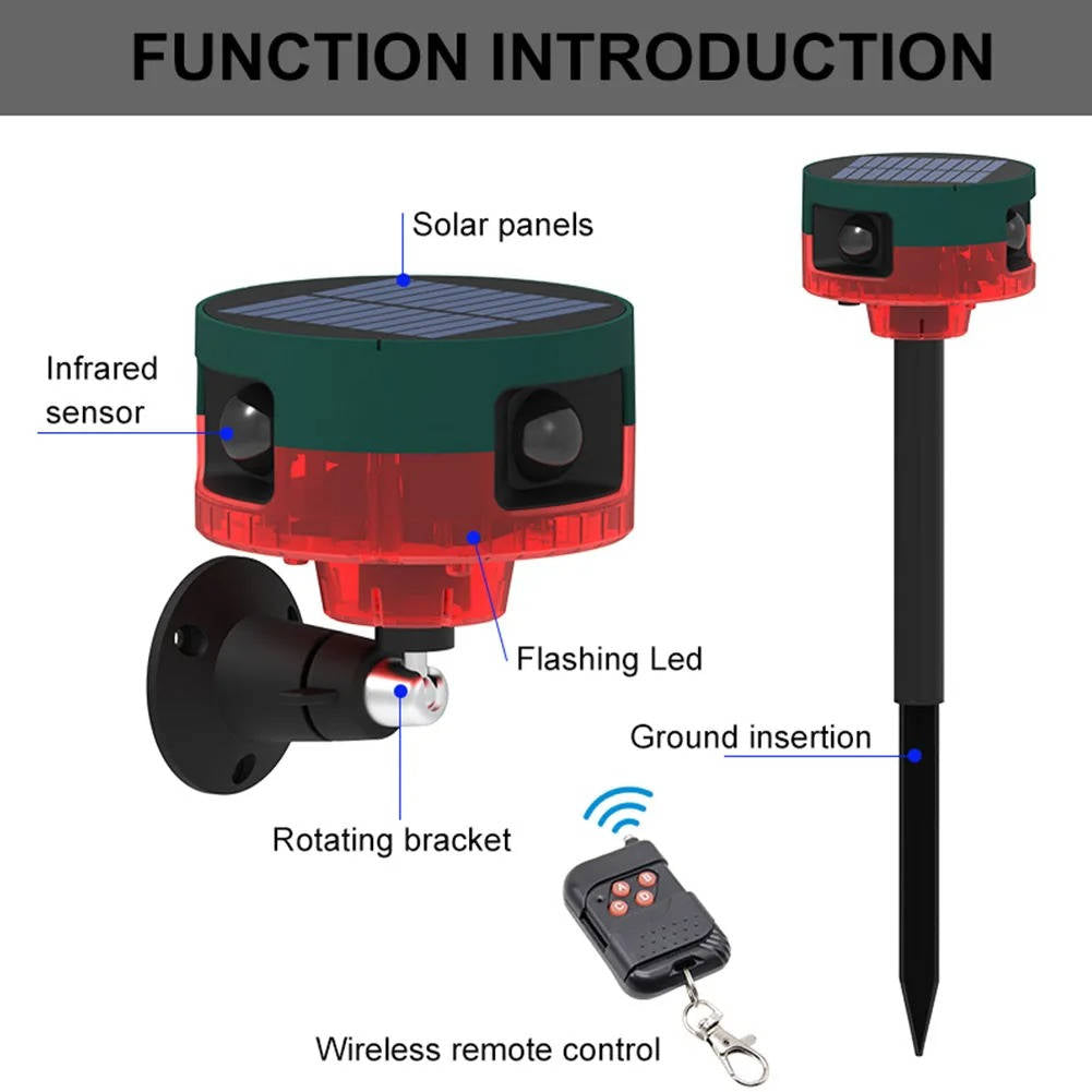 360 Solar Animal and Bird Repeller