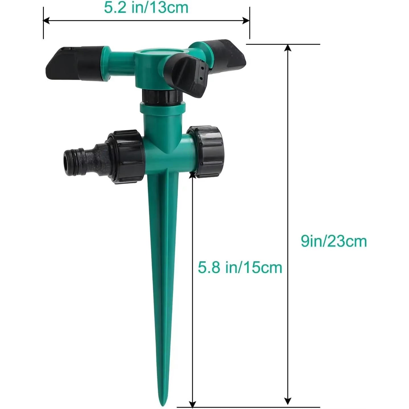 Rotating Garden Sprinkler System - 5 Set