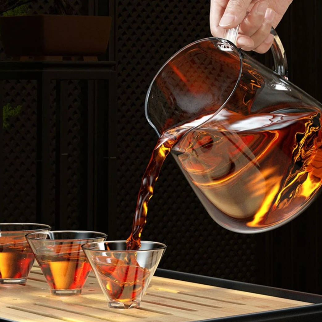 Heat-Resistant Glass Teapot with Infuser