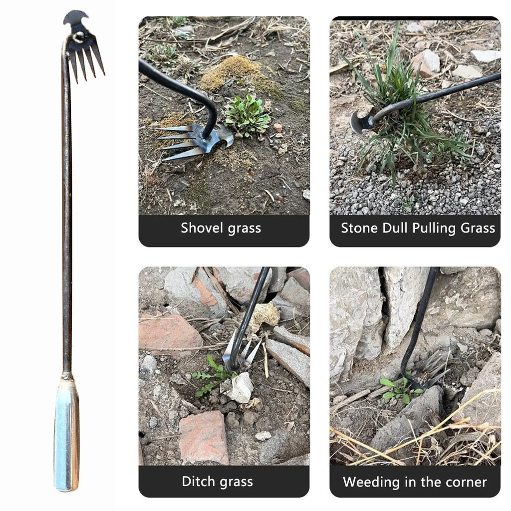 Long Handle Crescent Weeder Garden Tool