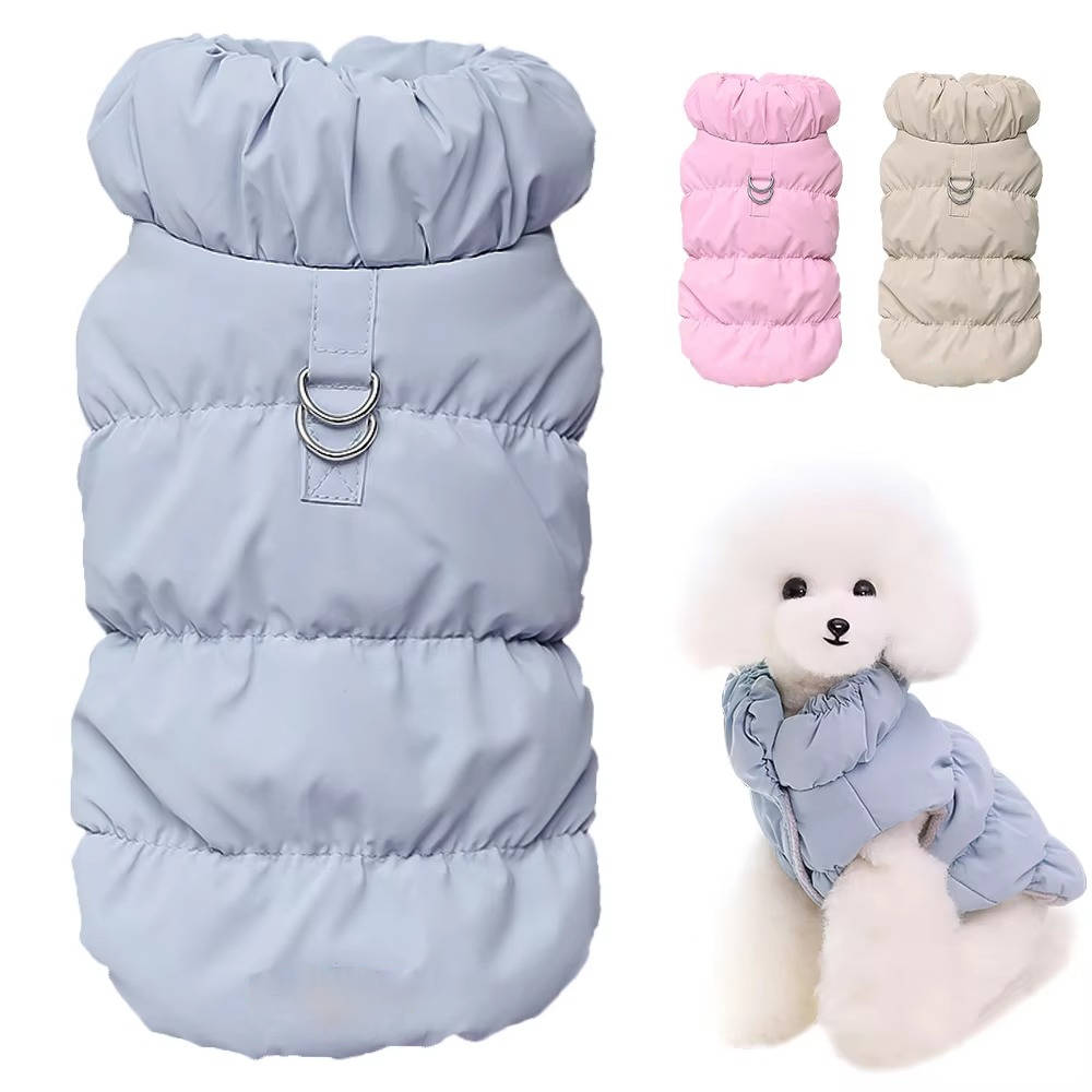 Warm Winter Dog Jacket, Small & Medium Dogs