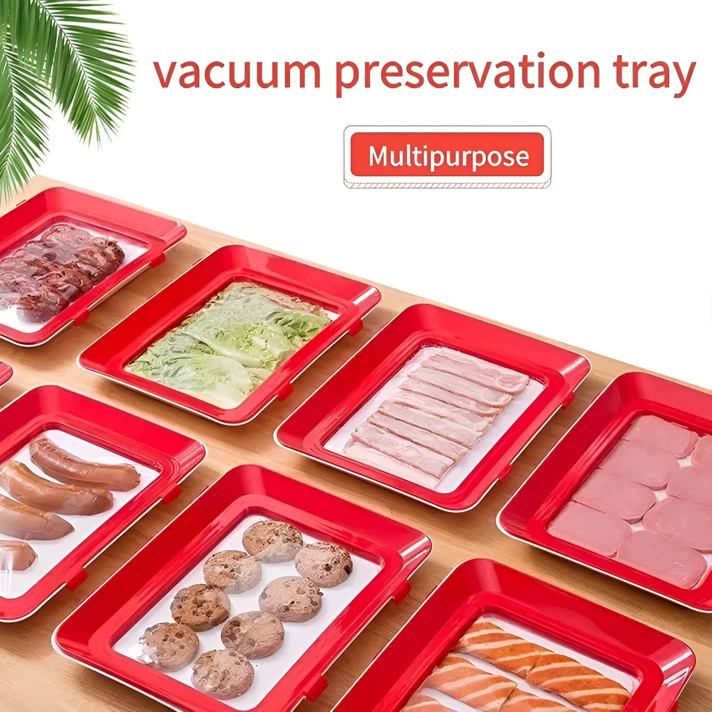 Food Preservation Tray for Fresh Storage