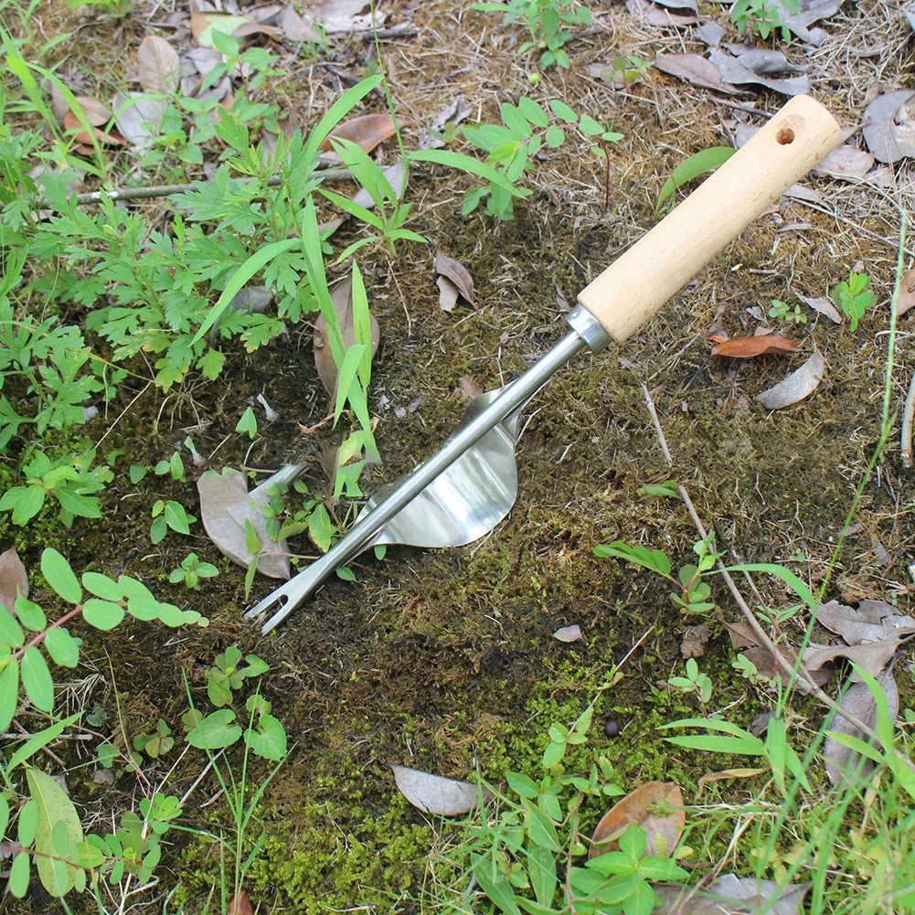 V-Shaped Weed Puller with Long Handle