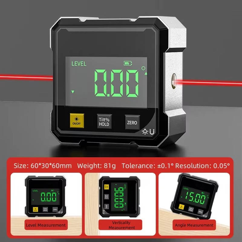 Digital Angle Finder with LED Display