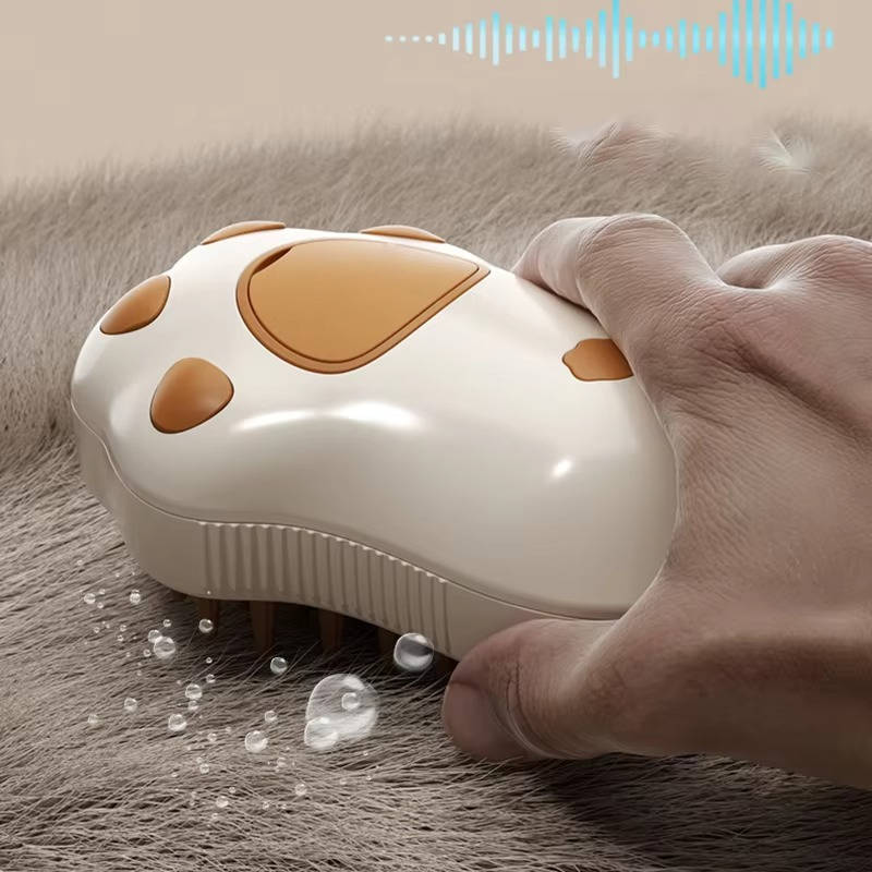 2-in-1 Steam Dog Grooming Brush