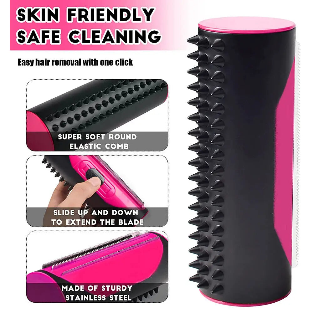 Pet Deshedding & Hair Removal Brush