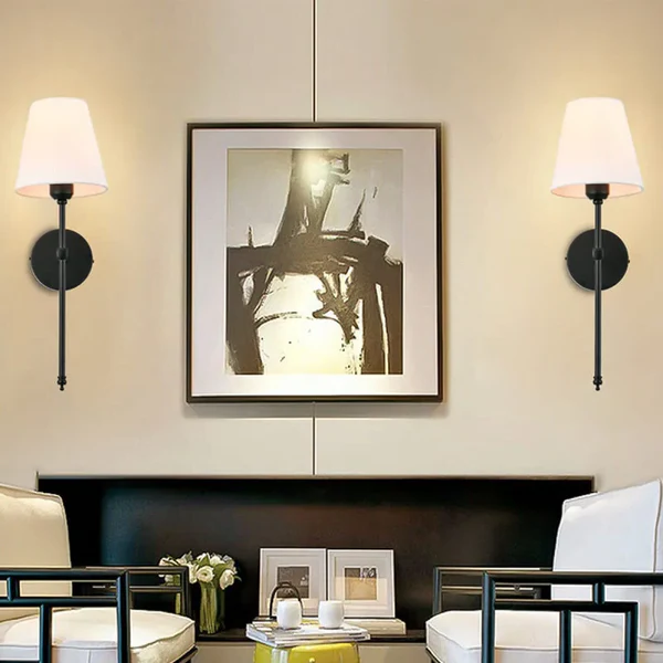Wireless LED Wall Sconce with Remote