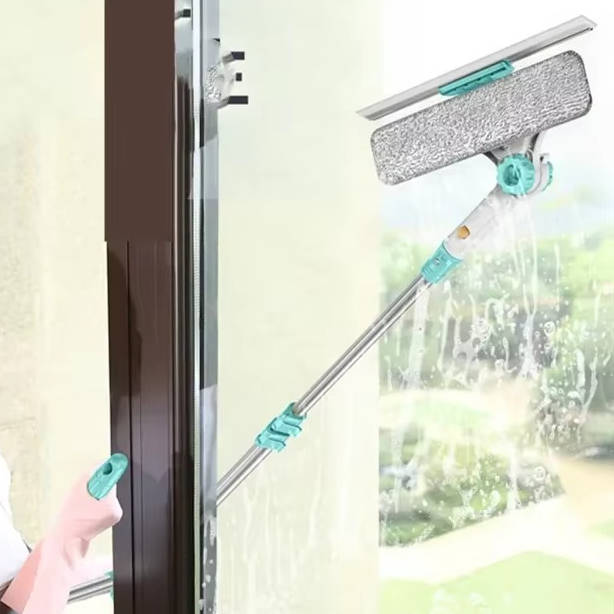 Telescopic Long-Handle Window Cleaner Brush