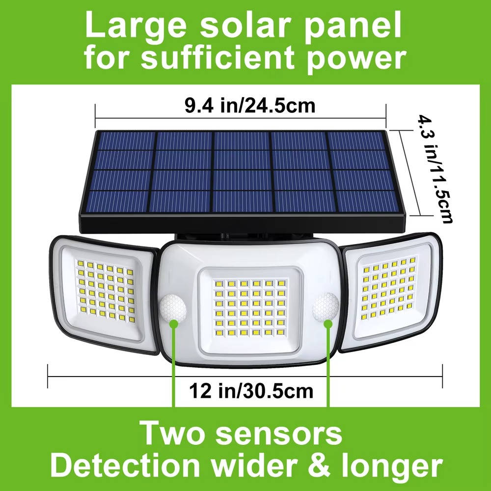 Solar Motion Sensor Flood Lights