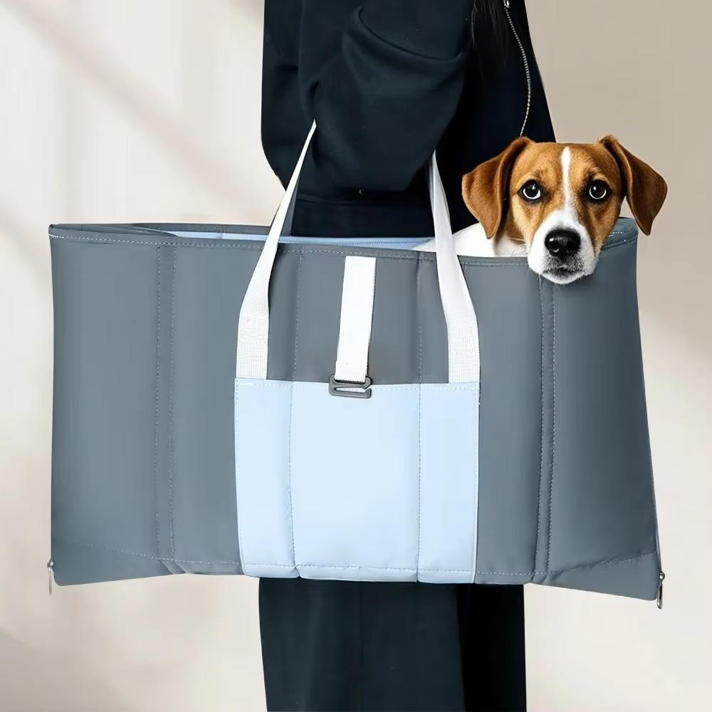 Convertible Dog Travel Bag & Mat
