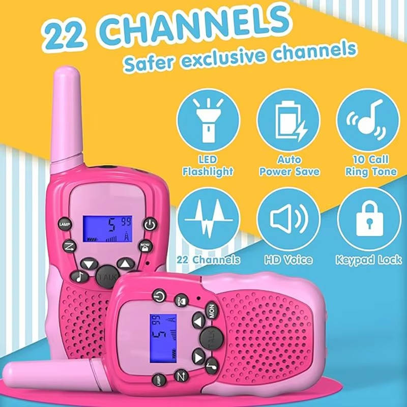 Kids Walkie Talkies (3-Piece Set)