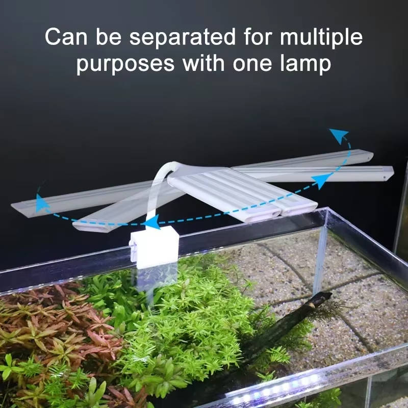 Clip-On Full-Spectrum LED Aquarium Light