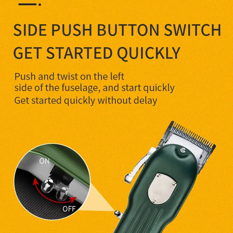 Pro Dog Hair Clipper, All-Metal Rechargeable