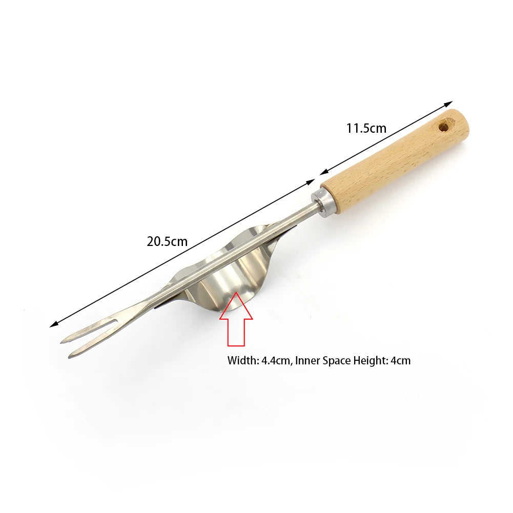 V-Shaped Weed Puller with Long Handle