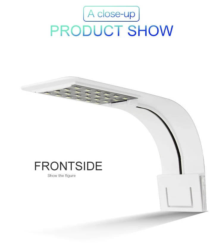 Ultra-Slim LED Fish Tank Aquarium Light