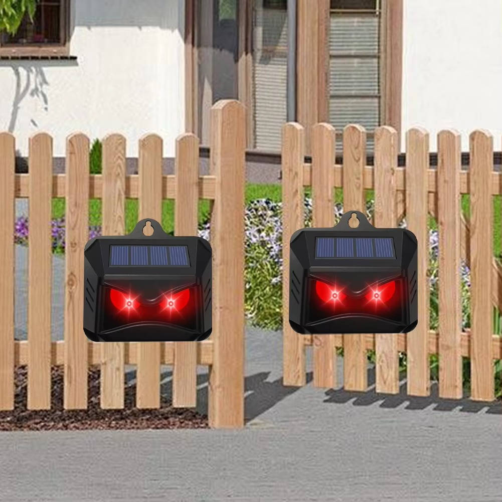 Solar Ultrasonic Animal Repellent (2-Pack)