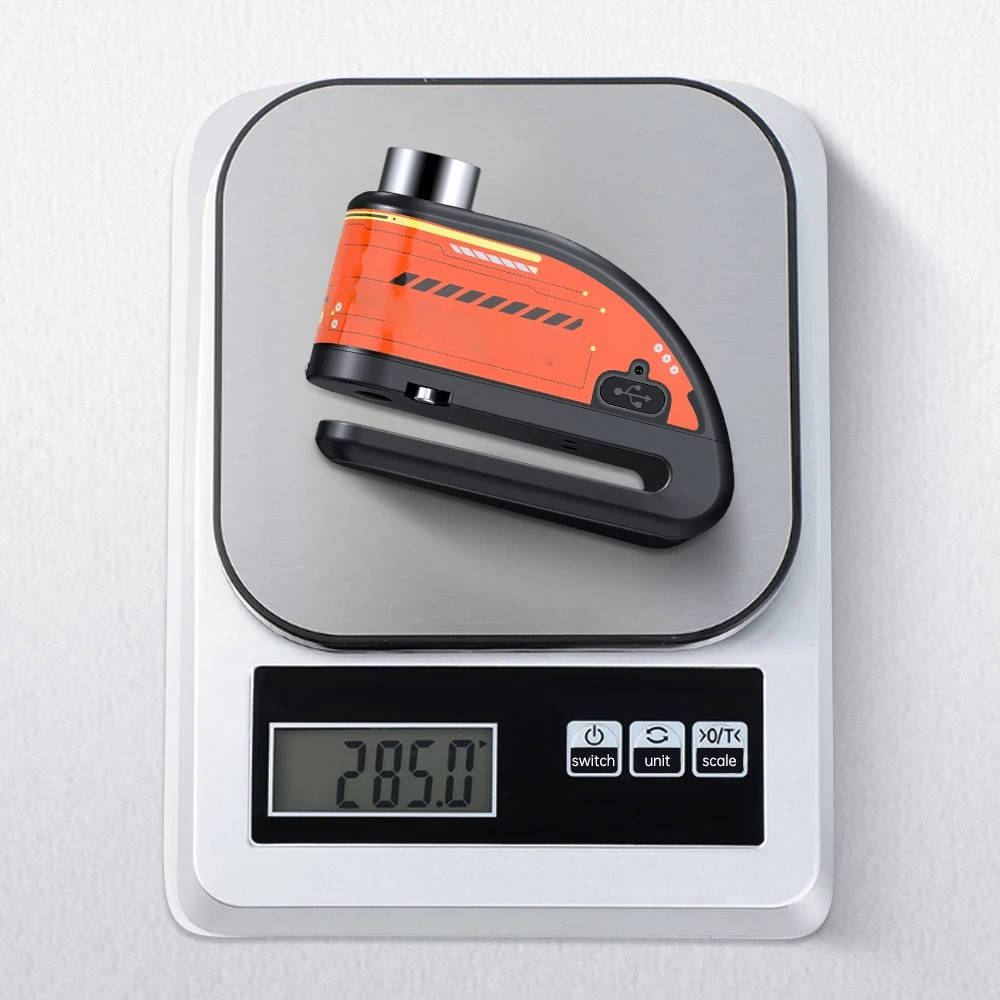 Motorcycle Disc Lock Alarm with Siren