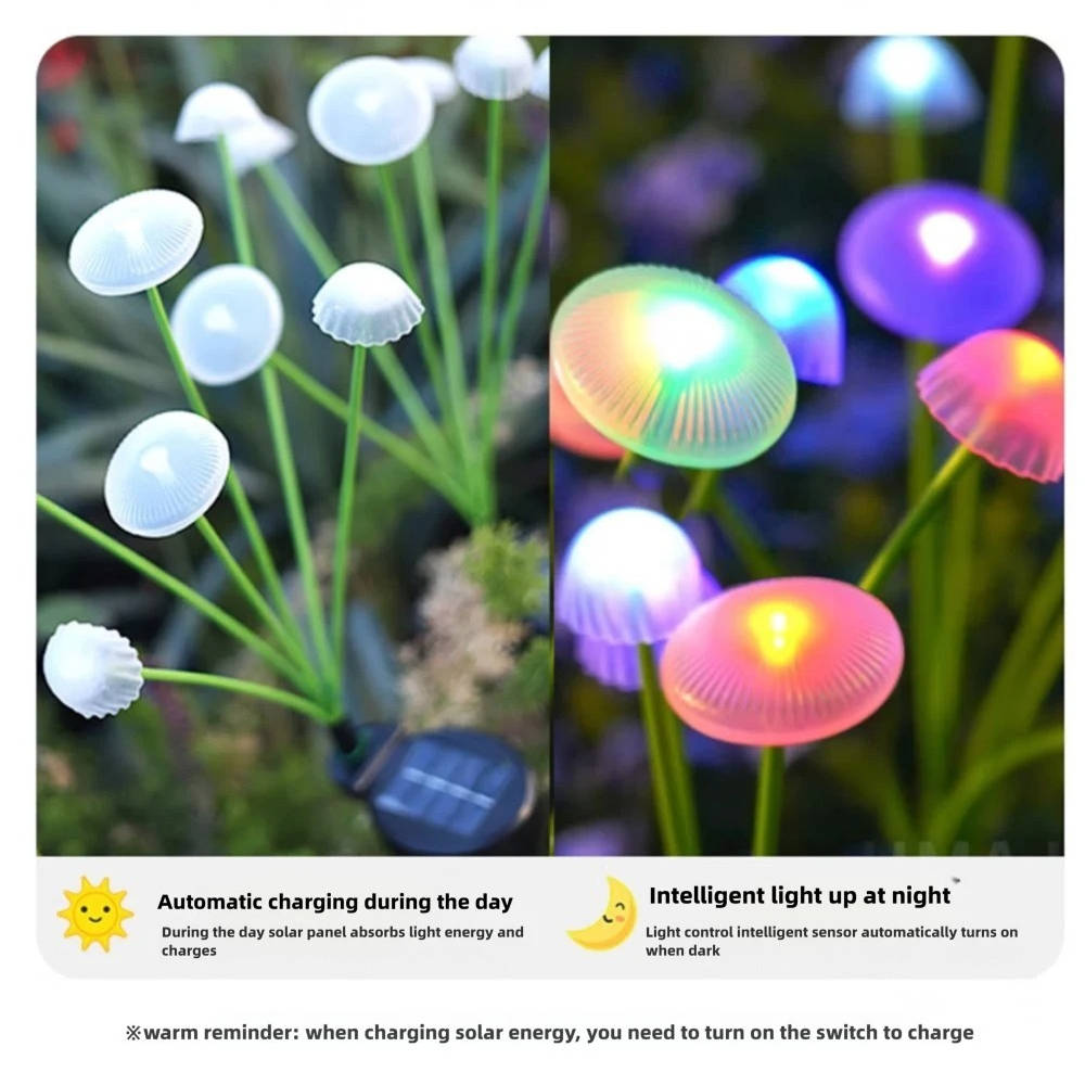 Solar Jellyfish Lights for Outdoor Garden