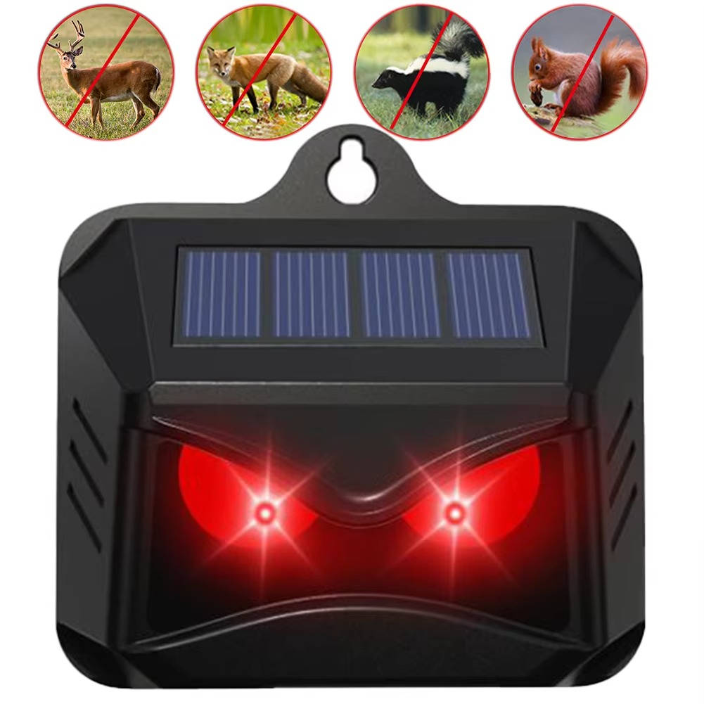 Solar Ultrasonic Animal Repellent (2-Pack)