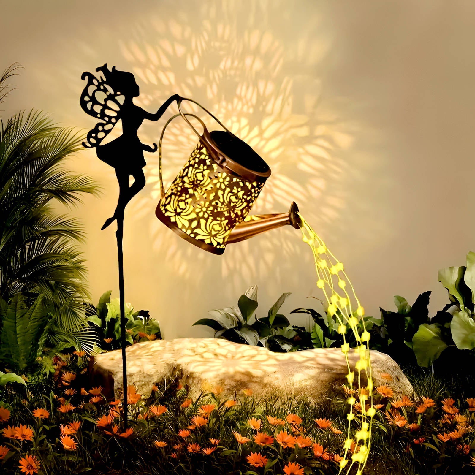 Hanging Solar Fairy Lamp Outdoor Lights