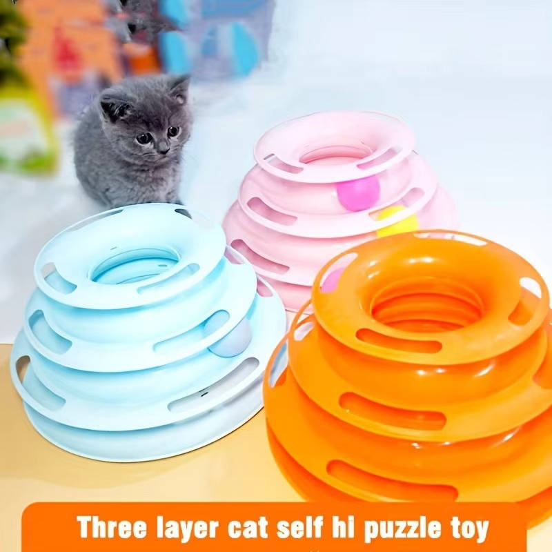 Fun Interactive Rolling Ball Cat Toy