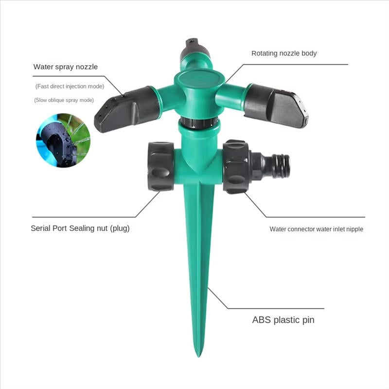Rotating Garden Sprinkler System - 5 Set