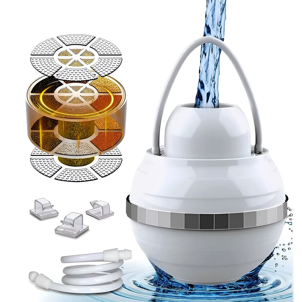 8-Stage Bath Tub Water Filter