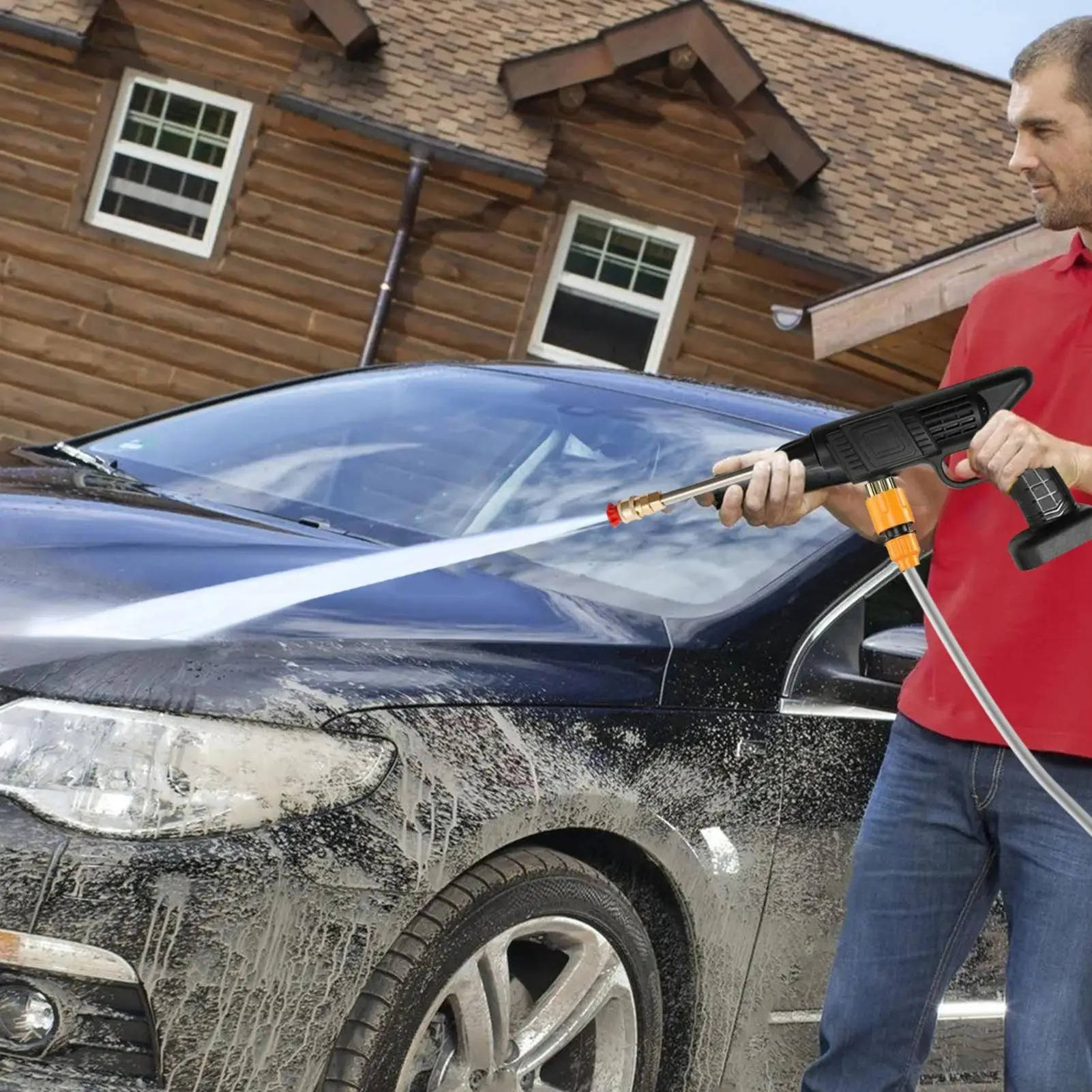 Cordless Portable High-Pressure Water Gun Set