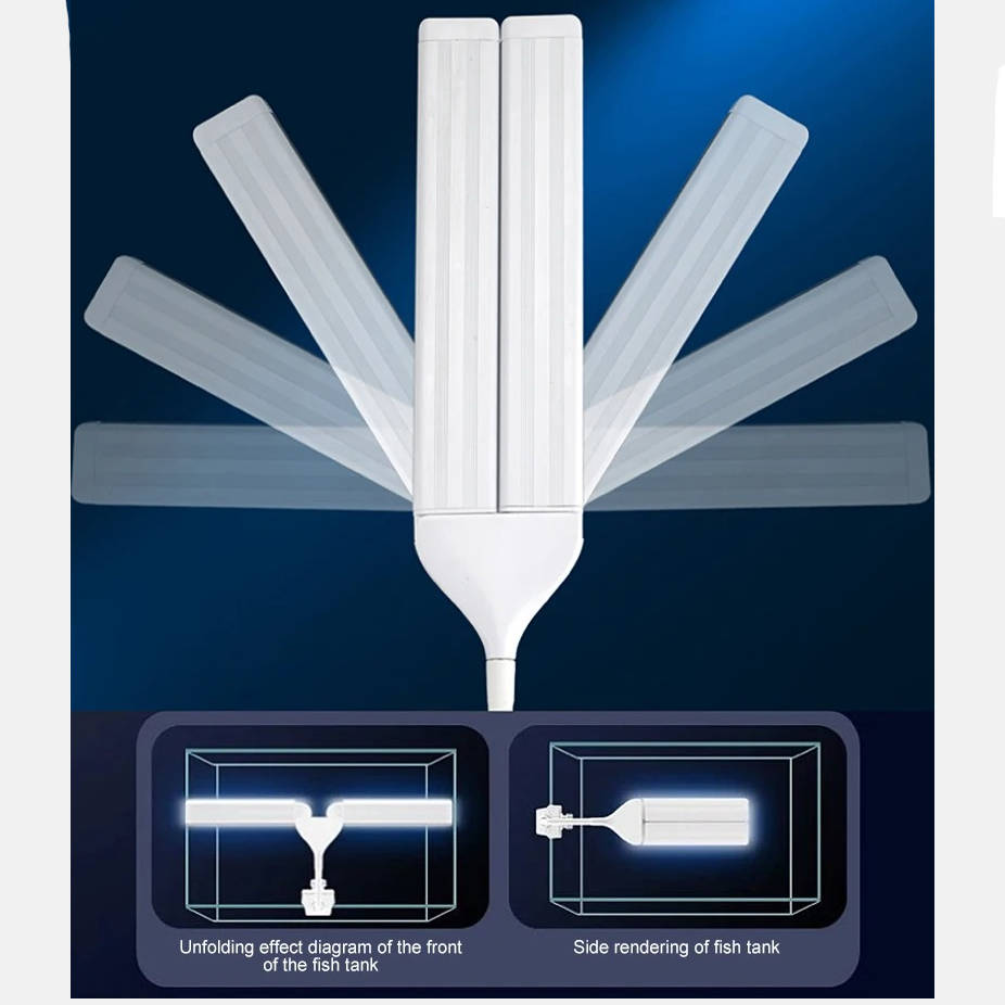 Clip-On Full-Spectrum LED Aquarium Light