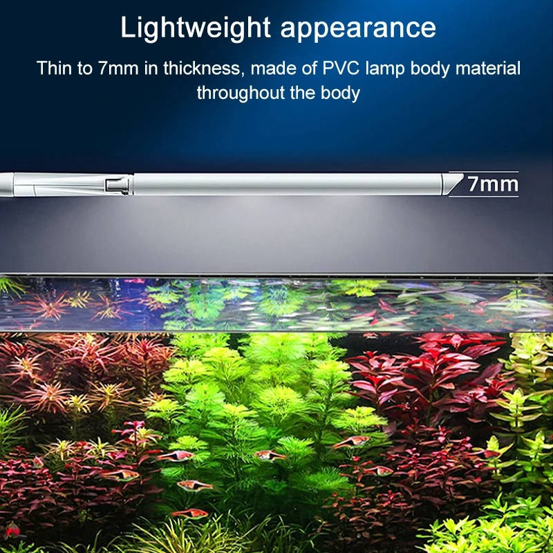 Clip-On Full-Spectrum LED Aquarium Light