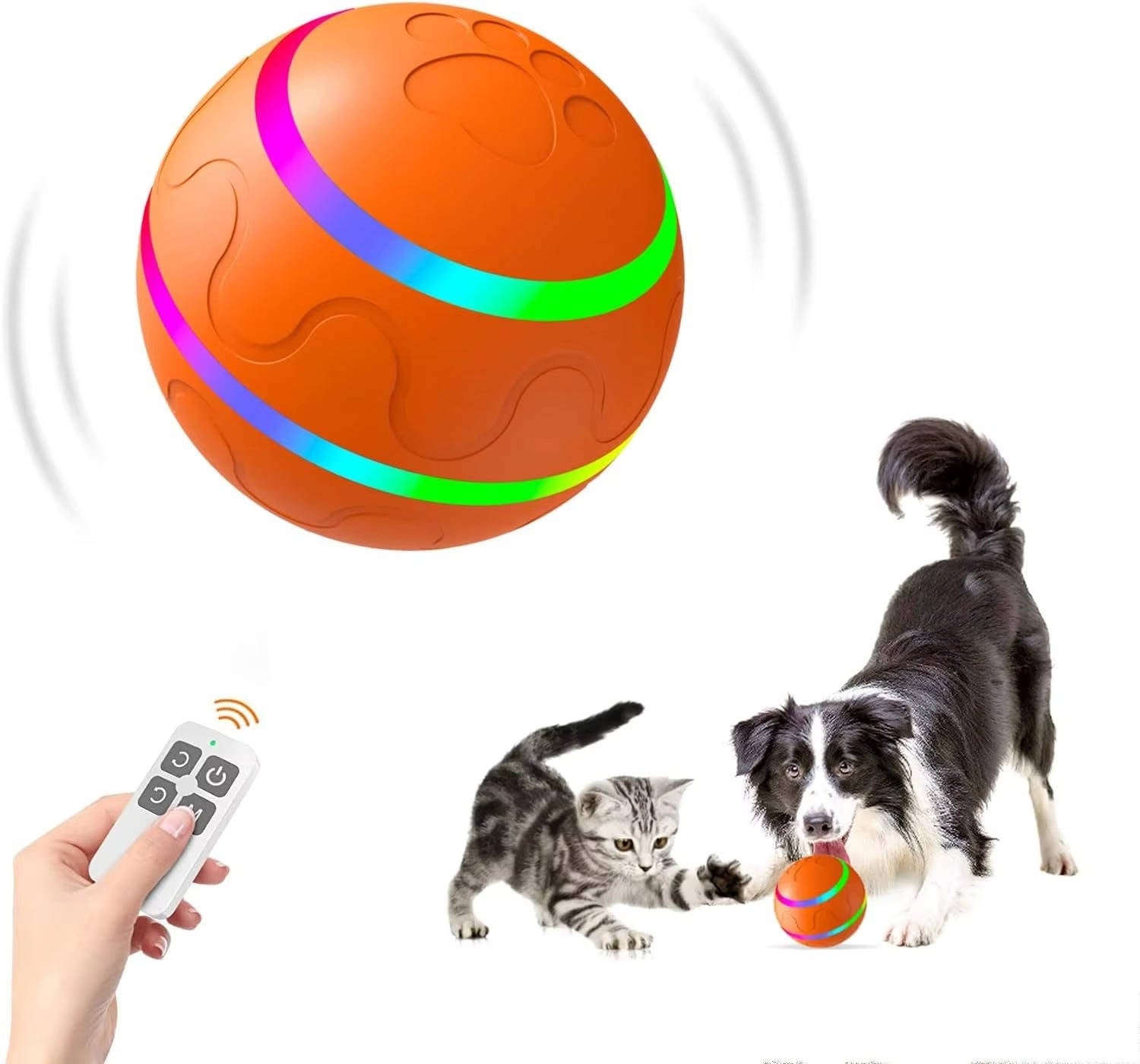 Interactive Remote Control Dog Ball Toy