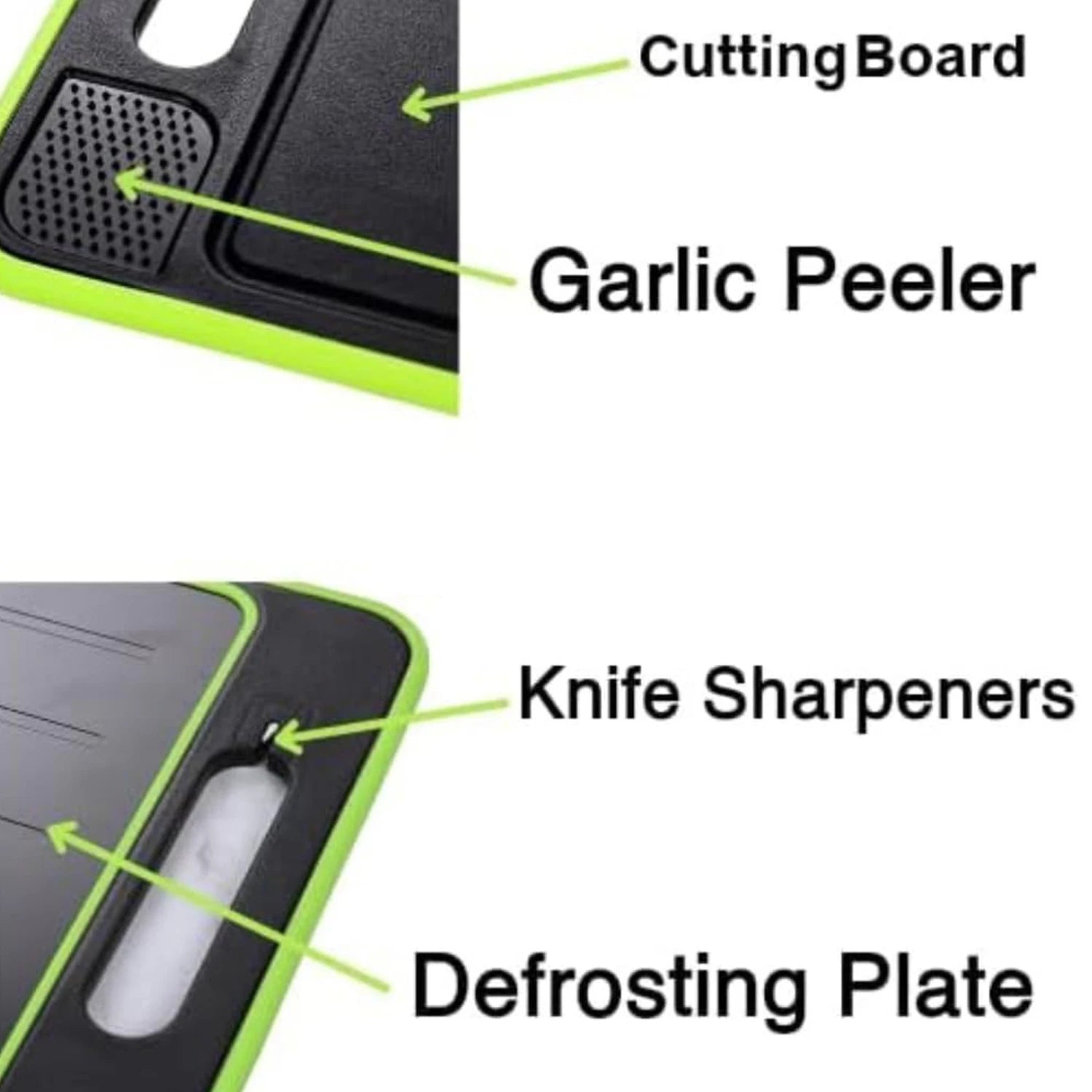 4-in-1 Cutting Board & Defrosting Tray