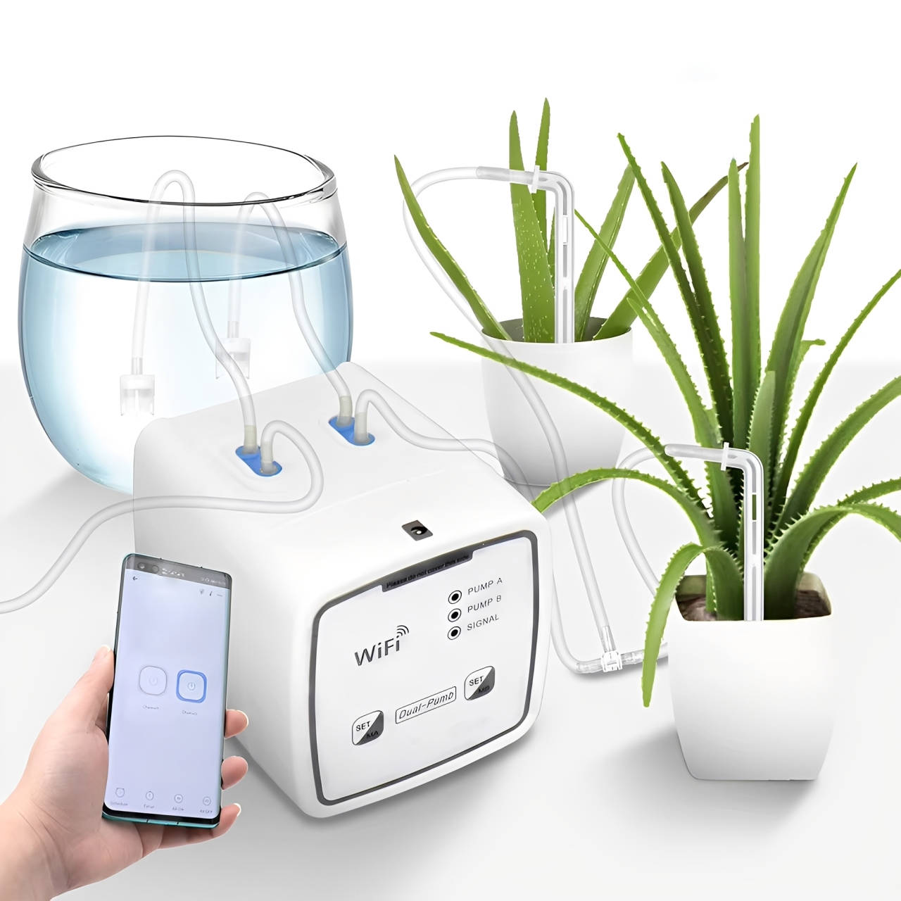 WiFi Smart Plant Waterer (Up to 20 Pots)