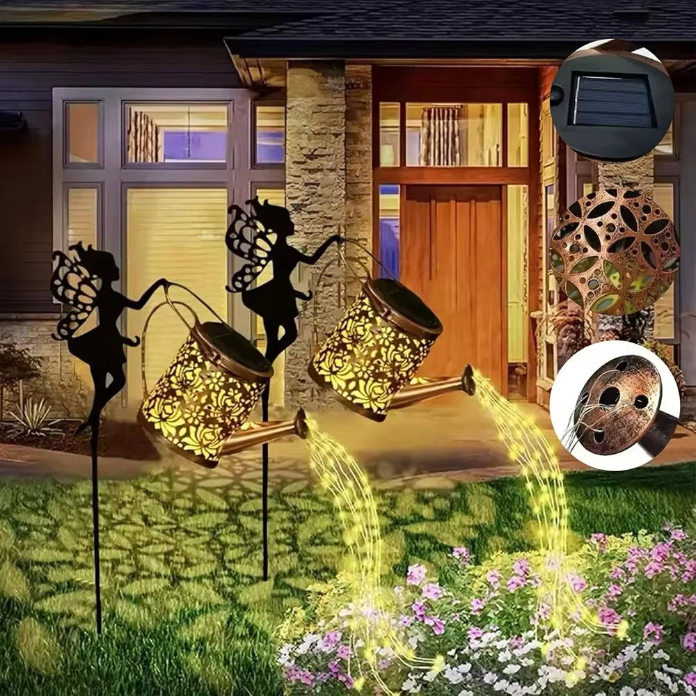 Hanging Solar Fairy Lamp Outdoor Lights