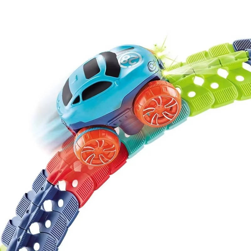 Anti-Gravity Wall-Climbing Race Track