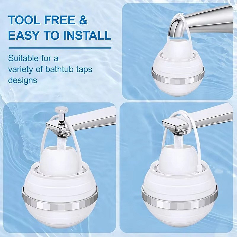 8-Stage Bath Tub Water Filter