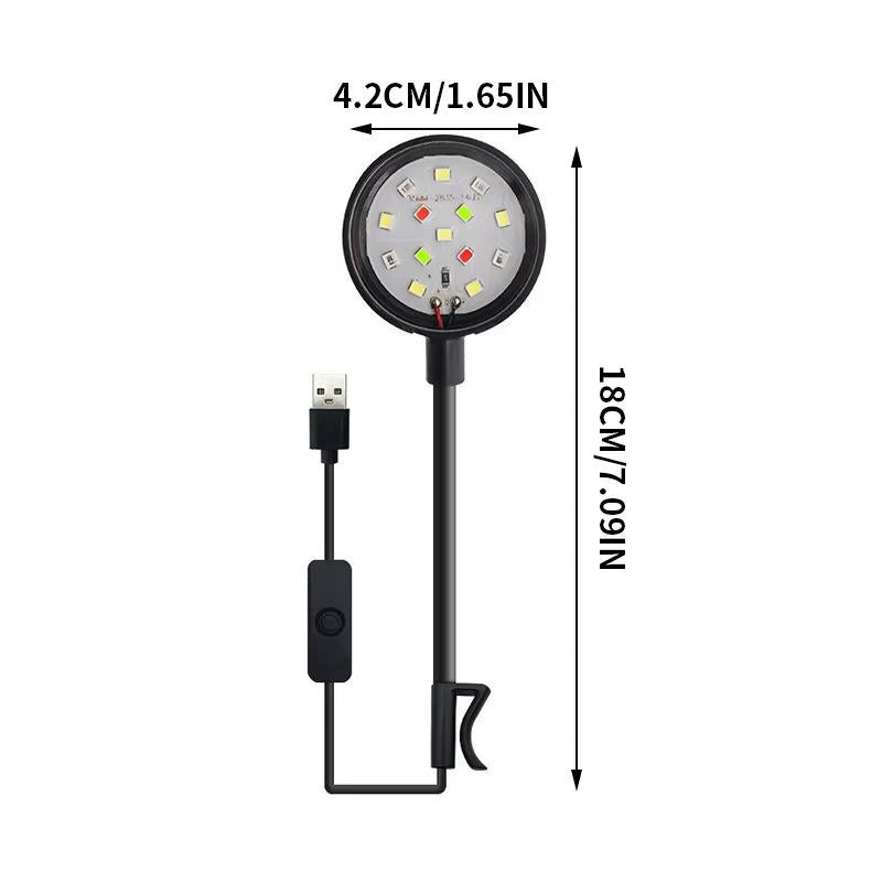 Clip-On LED Aquarium Light for Fish Tanks