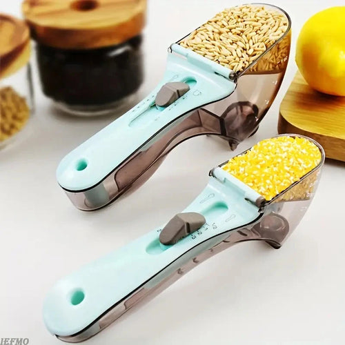 2-Pc Adjustable Measuring Cup & Spoon Set